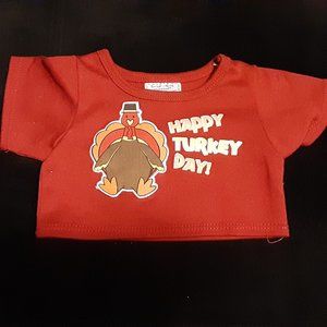 Build-a-Bear Thanksgiving shirt